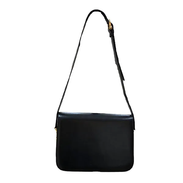 Túi Đeo Chéo Nữ Celine Triomphe Box Bag Màu Đen