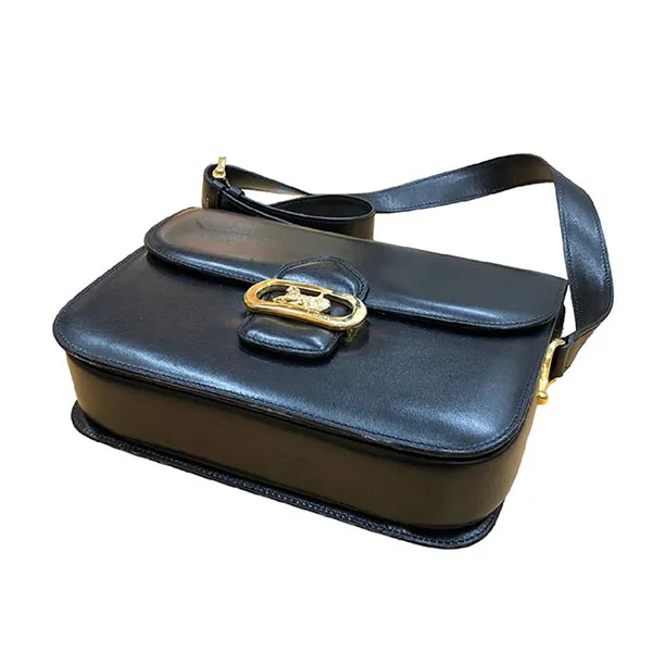 Túi Đeo Chéo Nữ Celine Triomphe Box Bag Màu Đen