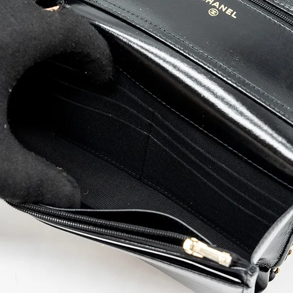 Túi Đeo Chéo Nữ Chanel 31 Wallet On Chain Shiny Calfskin Màu Đen - Túi xách - Vua Hàng Hiệu