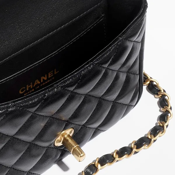Túi Đeo Chéo Nữ Chanel Mini Flap Bag AS4385 B15773 94305 Màu Đen