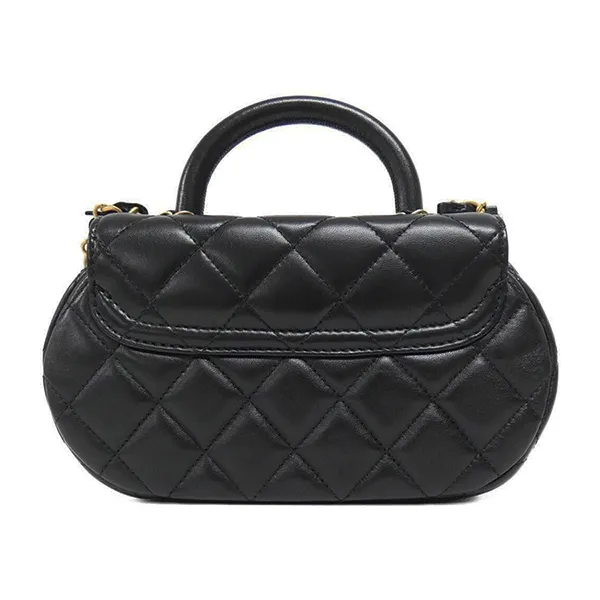Túi Đeo Chéo Nữ Chanel Small Bag With Top Handle AS4573 Màu Đen