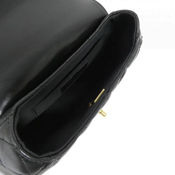 Túi Đeo Chéo Nữ Chanel Small Bag With Top Handle AS4573 Màu Đen