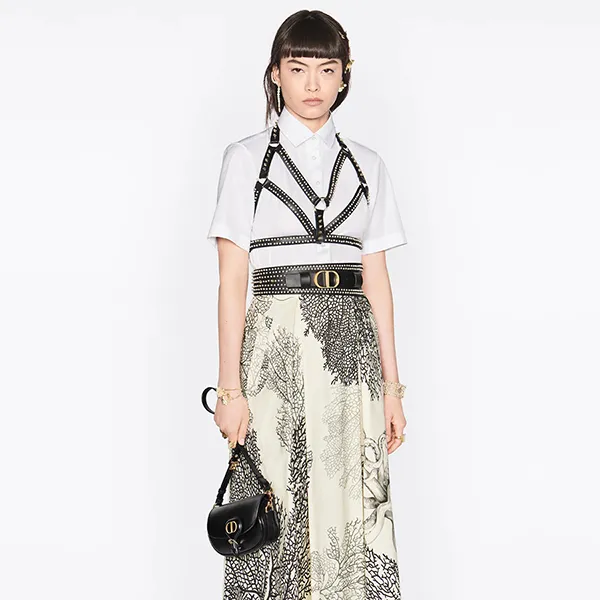 Túi Đeo Chéo Nữ Dior Bobby East-West Bag Màu Đen