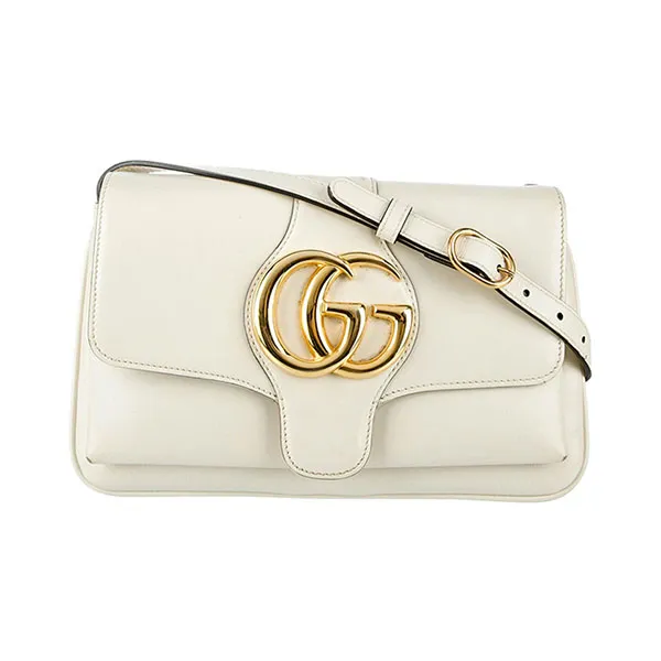 Túi Đeo Chéo Nữ Gucci Small Arli Shoulder Bag Màu Trắng