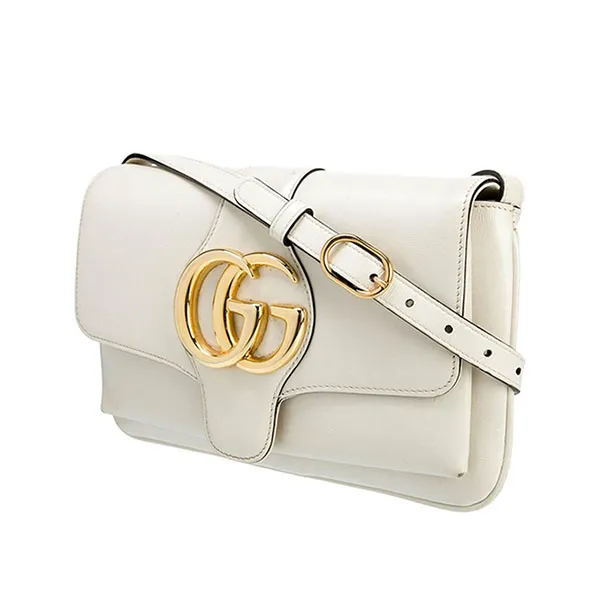 Túi Đeo Chéo Nữ Gucci Small Arli Shoulder Bag Màu Trắng