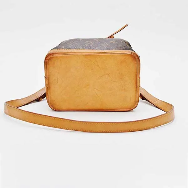 Túi Đeo Chéo Nữ Louis Vuitton LV Monogram Noe BB Bag Màu Nâu Đen - 5