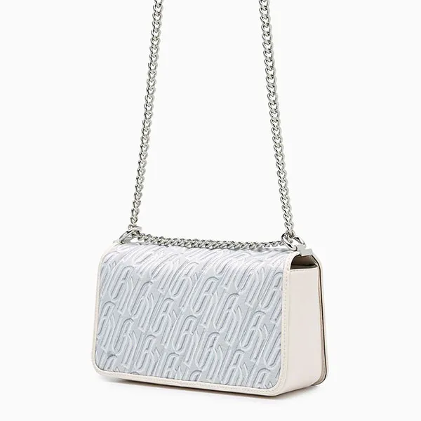 Túi Đeo Chéo Nữ Lyn Infinite Moon M Crossbody Bags LL23MBF289 Màu Xám