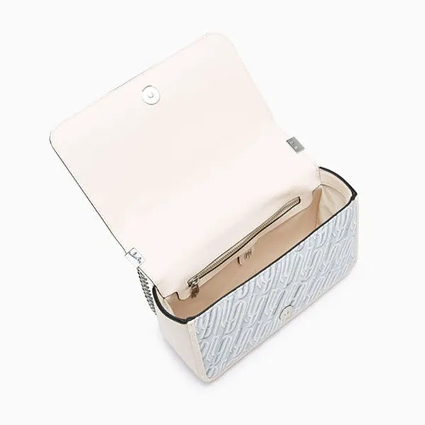 Túi Đeo Chéo Nữ Lyn Infinite Moon M Crossbody Bags LL23MBF289 Màu Xám