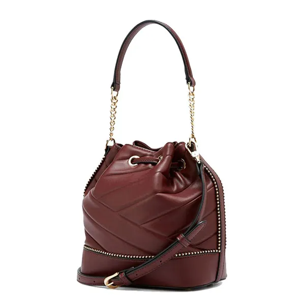 Túi Đeo Chéo Nữ Lyn Mova Bucket Bags LL23FBF251 Màu Đỏ
