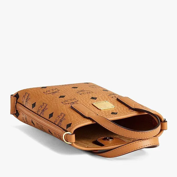 Túi Đeo Chéo Nữ MCM Essential Visetos Original Crossbody Mini MWRAASE03CO001 Màu Nâu - Túi xách - Vua Hàng Hiệu