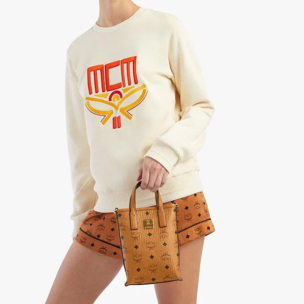 Túi Đeo Chéo Nữ MCM Essential Visetos Original Crossbody Mini MWRAASE03CO001 Màu Nâu - Túi xách - Vua Hàng Hiệu