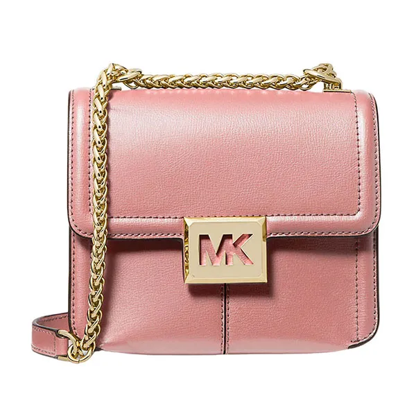 Túi Đeo Chéo Nữ Michael Kors MK Sonia Small Leather 35F1G6SS5L Màu Hồng