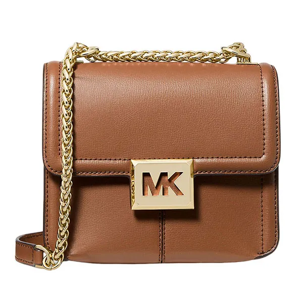 Túi Đeo Chéo Nữ Michael Kors MK Sonia Small 35F1G6SS5L Leather Màu Nâu