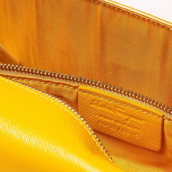 Túi Đeo Chéo Nữ Salvatore Ferragamo Ginny Yellow Bag With Gold Buckle Màu Vàng