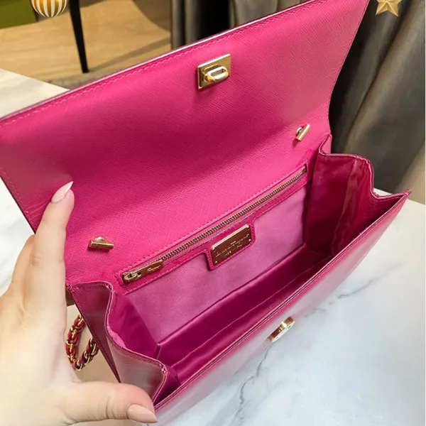 Túi Đeo Chéo Nữ Salvatore Ferragamo Vara Shoulder Bag Màu Hồng - Túi xách - Vua Hàng Hiệu