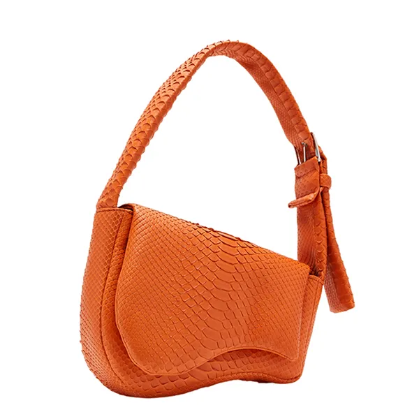 Túi Đeo Vai Nữ Biagini Onda Puffy Orange Màu Cam - Túi xách - Vua Hàng Hiệu