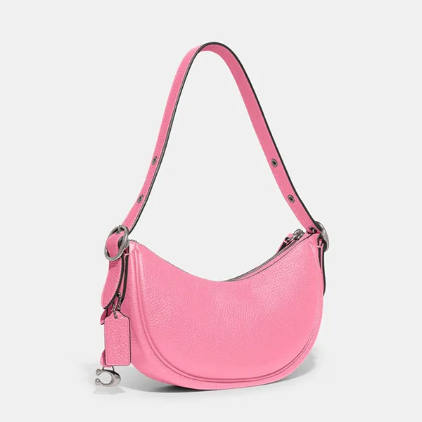Túi Đeo Vai Nữ Coach Luna Shoulder Bag CC439 Flower Pink Màu Hồng