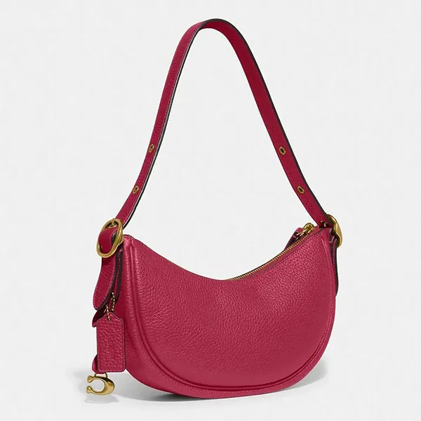 Túi Đeo Vai Nữ Coach Luna Shoulder Bag CC439 Hyacinth Màu Hồng Đậm - Túi xách - Vua Hàng Hiệu