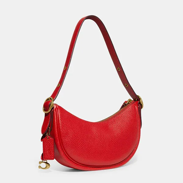 Túi Đeo Vai Nữ Coach Luna Shoulder Bag CC439 Sport Red Màu Đỏ