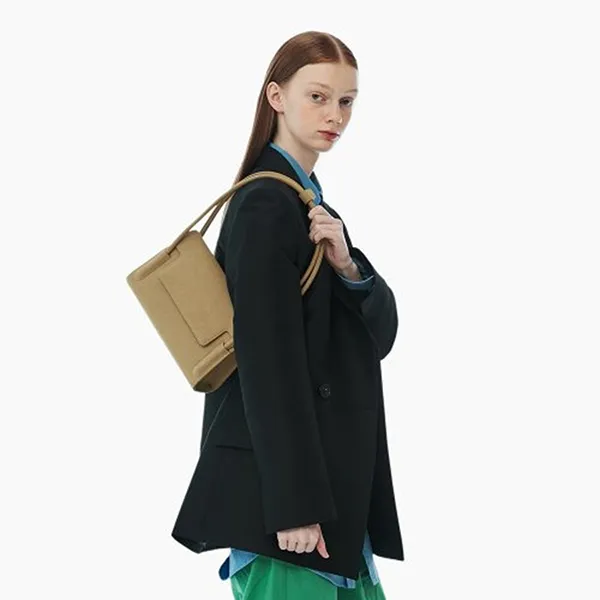 Túi Đeo Vai Nữ Find Kapoor Marty Bag 26 Chamude Camel Màu Be - Túi xách - Vua Hàng Hiệu