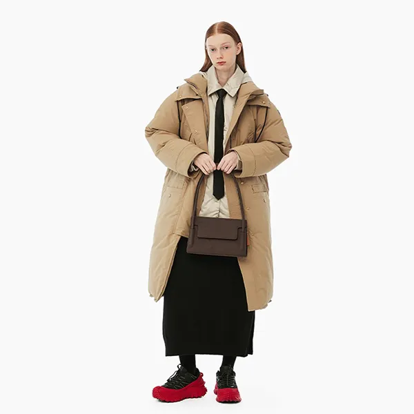 Túi Đeo Vai Nữ Find Kapoor Marty Bag 26 Chamude Dark Brown Màu Nâu Đậm - Túi xách - Vua Hàng Hiệu