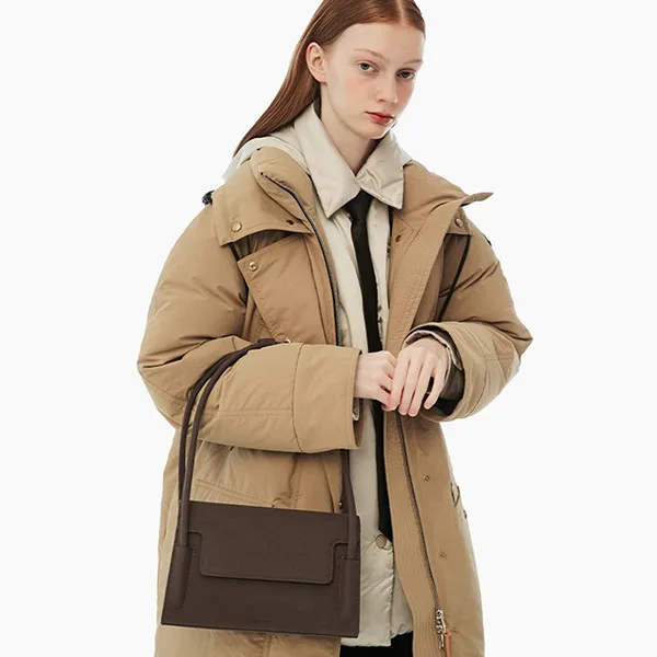 Túi Đeo Vai Nữ Find Kapoor Marty Bag 26 Chamude Dark Brown Màu Nâu Đậm - Túi xách - Vua Hàng Hiệu