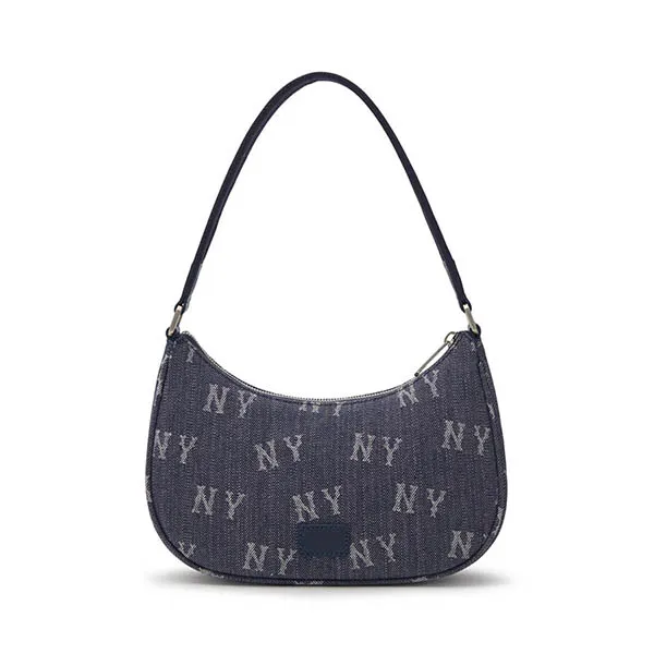 Túi Đeo Vai Nữ Hobo MLB Monogram New York Yankees 3ABQS224N-50INS Màu Xanh