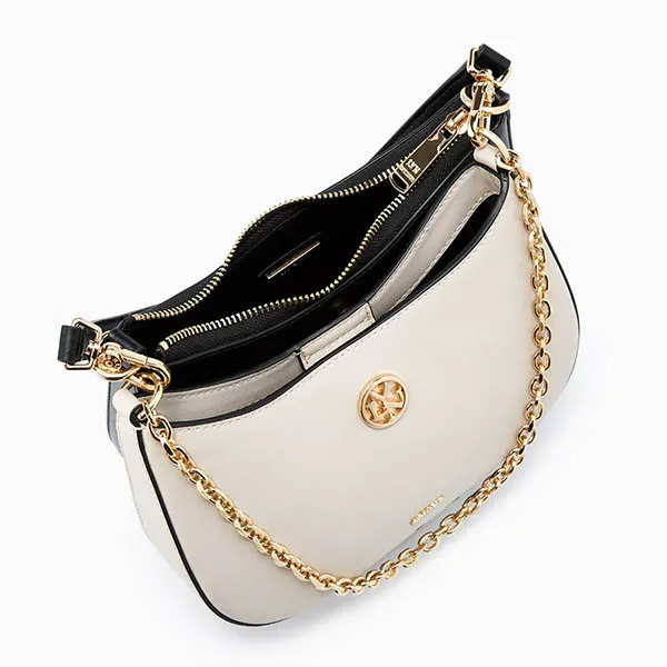 Túi Đeo Vai Nữ Lyn Jamie Mini Shoulder Bags LL24CBF124 Màu Đen Trắng - Túi xách - Vua Hàng Hiệu