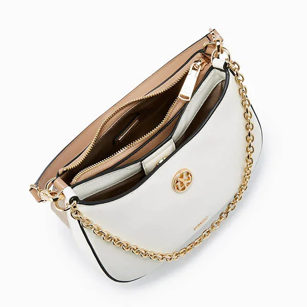 Túi Đeo Vai Nữ Lyn Jamie Mini Shoulder Bags LL24CBF124 Màu Nâu Trắng