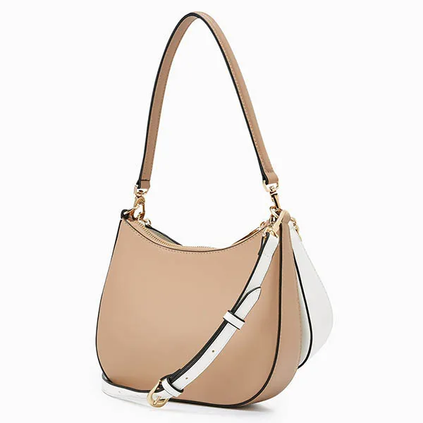 Túi Đeo Vai Nữ Lyn Jamie Mini Shoulder Bags LL24CBF124 Màu Nâu Trắng