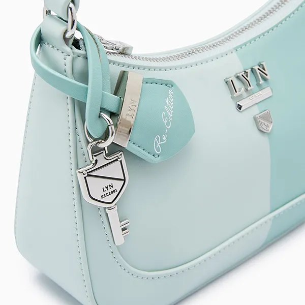 Túi Đeo Vai Nữ Lyn Rosee Re-Edit S Half Shoulder Bags LL24CBS303 Màu Xanh Nhạt