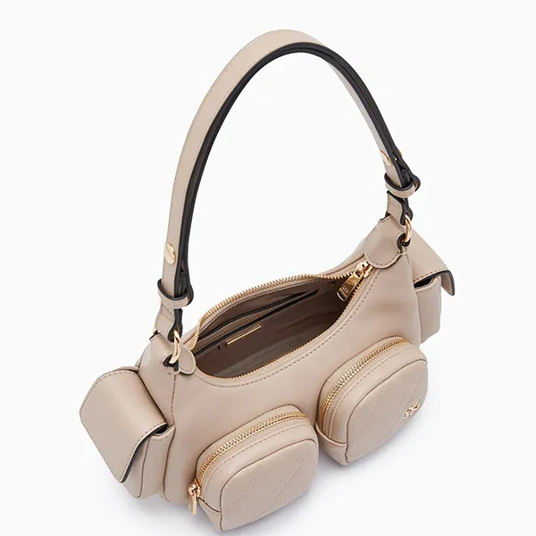 Túi Đeo Vai Nữ Lyn Sherlyn S Shoulder Bags LL24CBF207 Màu Be