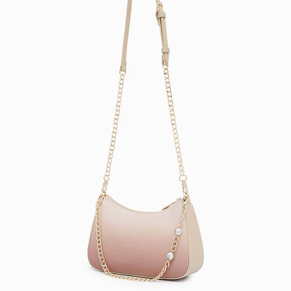 Túi Đeo Vai Nữ Lyn Tricia Gradients Shoulder Bags LL24CBF271 Màu Vàng Hồng
