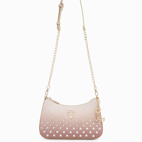 Túi Đeo Vai Nữ Lyn Tricia Gradients Shoulder Bags LL24CBF271 Màu Vàng Hồng