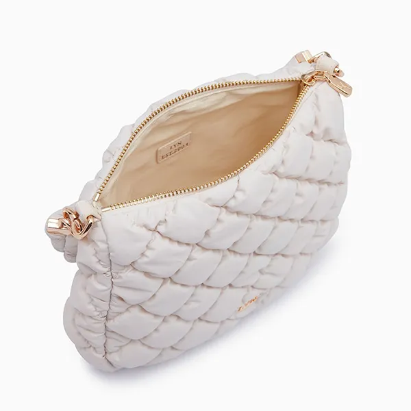 Túi Đeo Vai Nữ Lyn Youra Shoulder Bags LL24CBF104 Màu Trắng