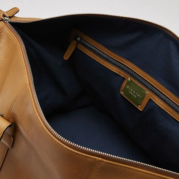 Túi Du Lịch Biagini Lagoon Soft Weekender Màu Nâu