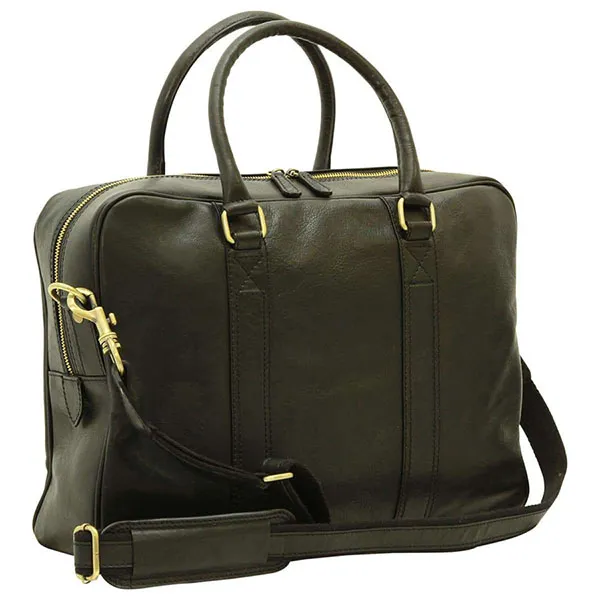 Túi Laptop Nam Old Angler Calfskin OLD0309188CA8E3A065E Màu Đen
