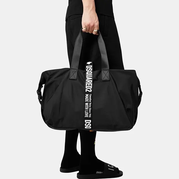 Túi Trống Dsquared2 DFM0050168068162124 Màu Đen - Túi xách - Vua Hàng Hiệu