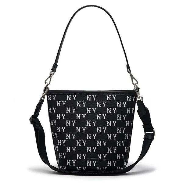 Túi Xách MLB Jacquard Monogram New York Yankees 3ABML024N-50BKS Màu Đen