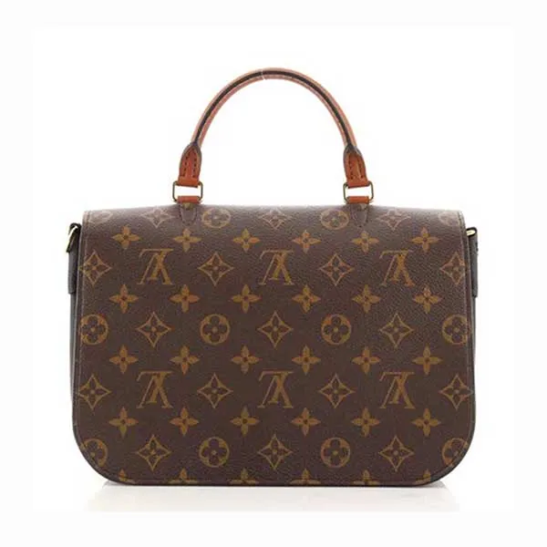 Túi Xách Nữ Louis Vuitton LV Brown/Black Monogram Canvas And Leather Vaugirard Bag Màu Nâu Đen