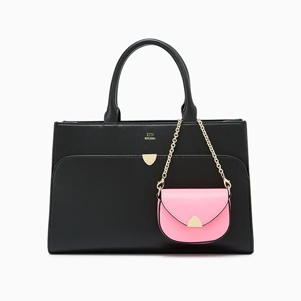 Túi Xách Nữ Lyn Amaze S Handbags LL24CBS227 Black Màu Đen - Túi xách - Vua Hàng Hiệu