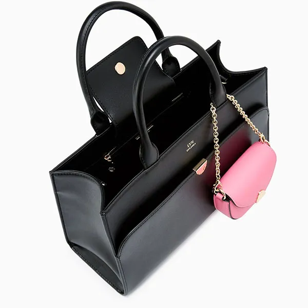 Túi Xách Nữ Lyn Amaze S Handbags LL24CBS227 Black Màu Đen - Túi xách - Vua Hàng Hiệu