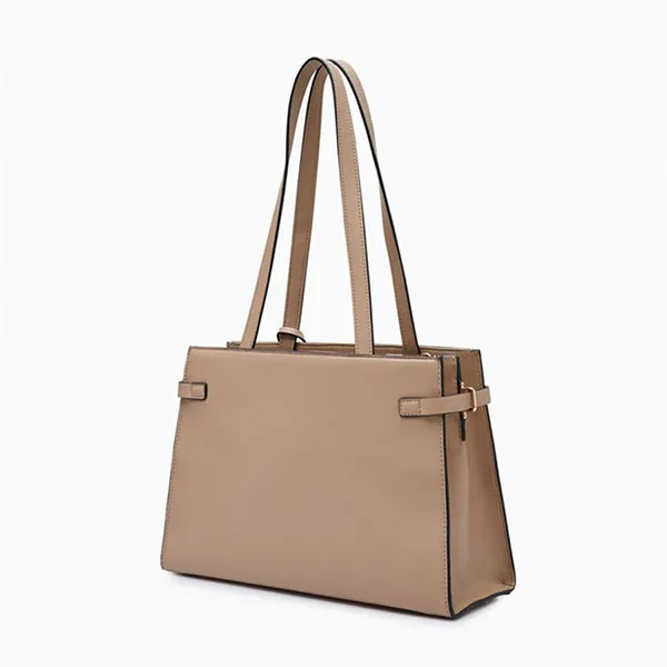 Túi Xách Nữ Lyn Re Edit Fineness Oversize Handbags LL24CBS192 Beige Màu Be