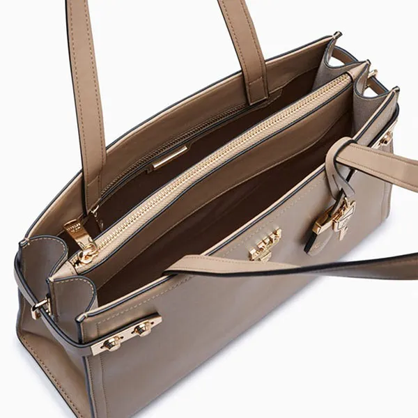 Túi Xách Nữ Lyn Re Edit Fineness Oversize Handbags LL24CBS192 Beige Màu Be