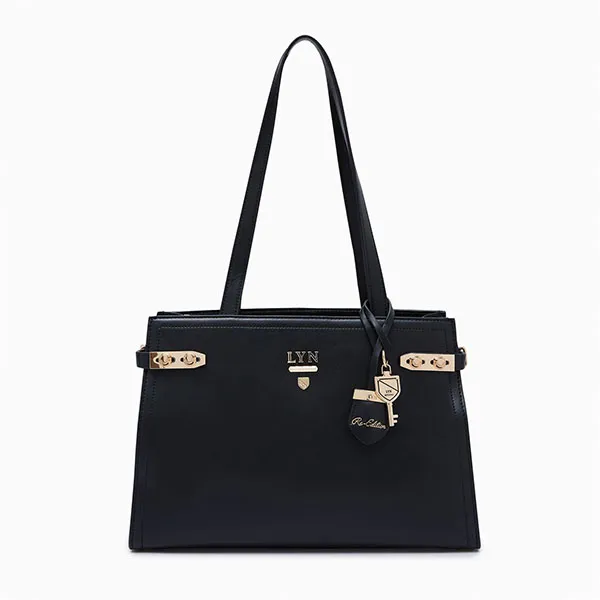 Túi Xách Nữ Lyn Re Edit Fineness Oversize Handbags LL24CBS192 Black Màu Đen