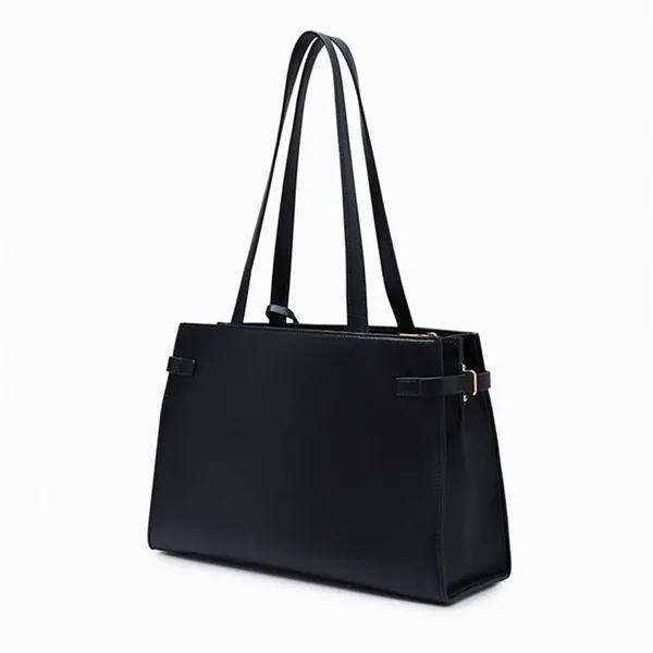 Túi Xách Nữ Lyn Re Edit Fineness Oversize Handbags LL24CBS192 Black Màu Đen