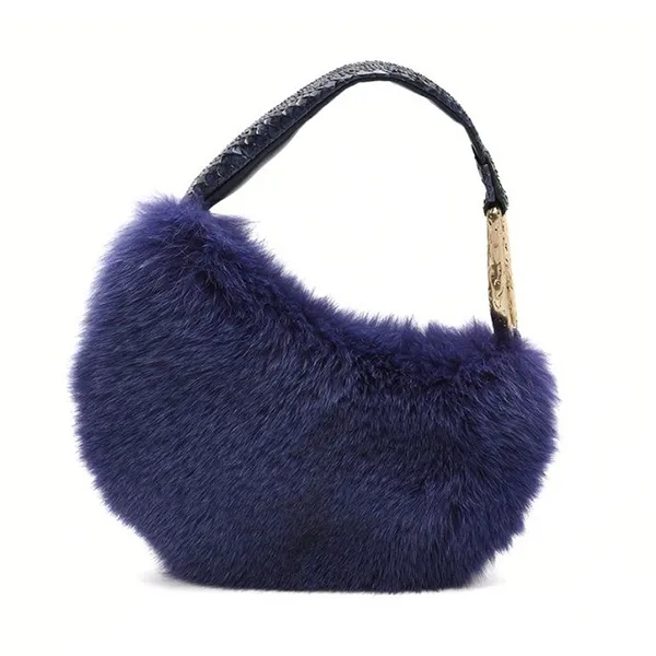 Túi Xách Tay Nữ Biagini Baloon Vicky Dark Blue Màu Xanh Blue