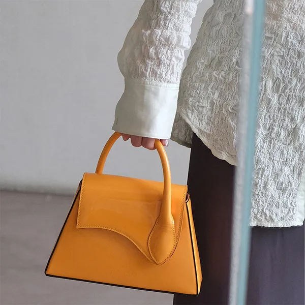 Túi Xách Tay Nữ Biagini Sofia Apricot Màu Cam - Túi xách - Vua Hàng Hiệu
