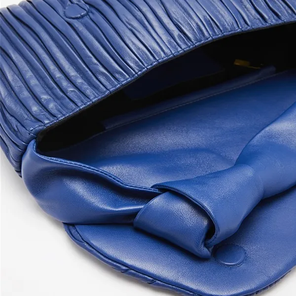 Túi Xách Tay Nữ Biagini Softissima Blue Màu Xanh Blue