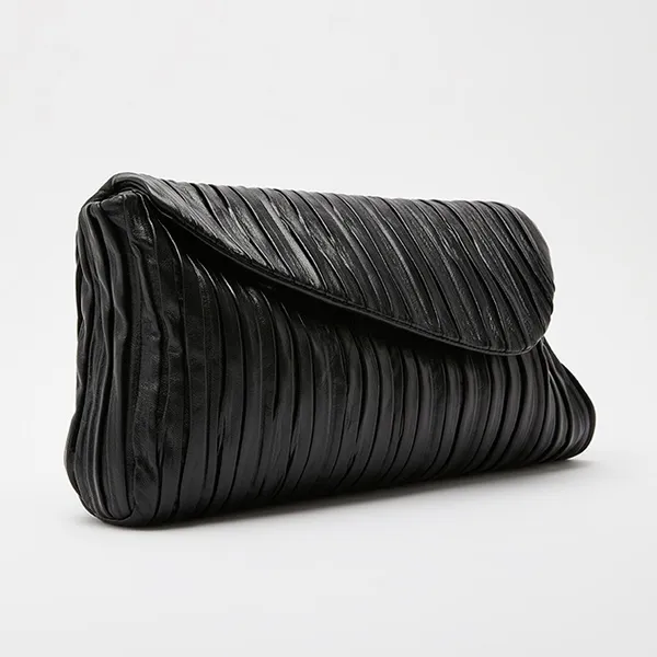 Túi Xách Tay Nữ Biagini Softissima Black Màu Đen